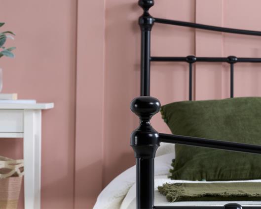 Emily Single Bed - Black