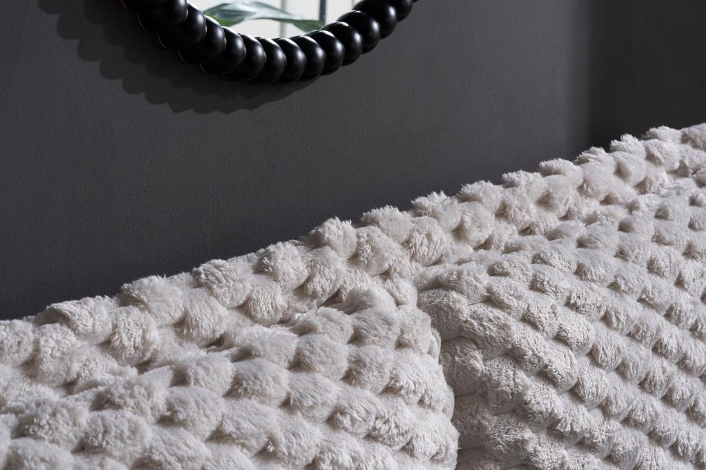 Tilly King Bed - White