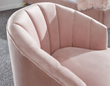 Pettine chair blush pink