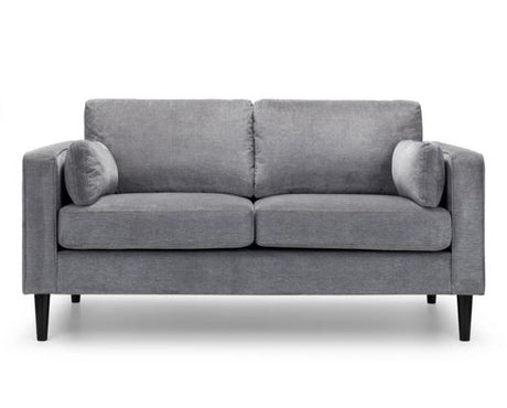 HAYWARD 2 SEATER - DARK GREY CHENILLE FABRIC