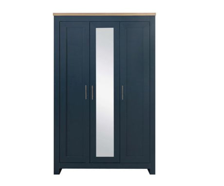 Highgate 3 Door Wardrobe With Mirror
