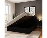 side lift ottoman 120cm black