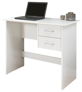 Panama 2 drawer desk white