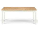 COXMOOR COFFEE TABLE - WHITE & OAK