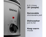 6.5L Slow Cooker Stainless Steel