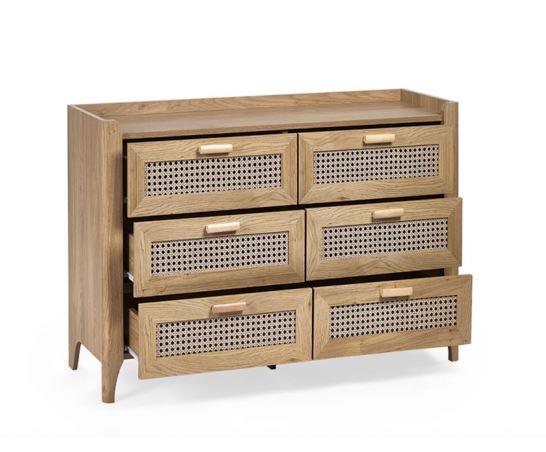 Sydney 6 Drawer Wide Chest