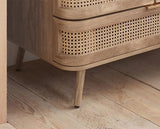 Noah 2 Door Rattan Wardrobe