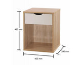Atrix Nightstand with 1 Drawer