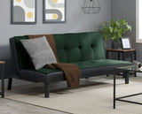 AURORA SOFA BED GREEN VELVET