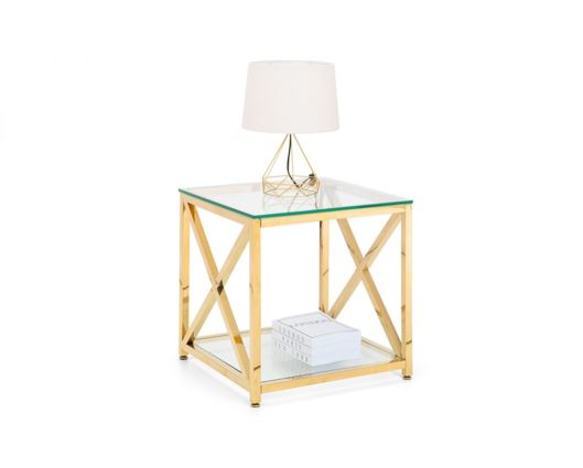 MIAMI LAMP TABLE - GOLD