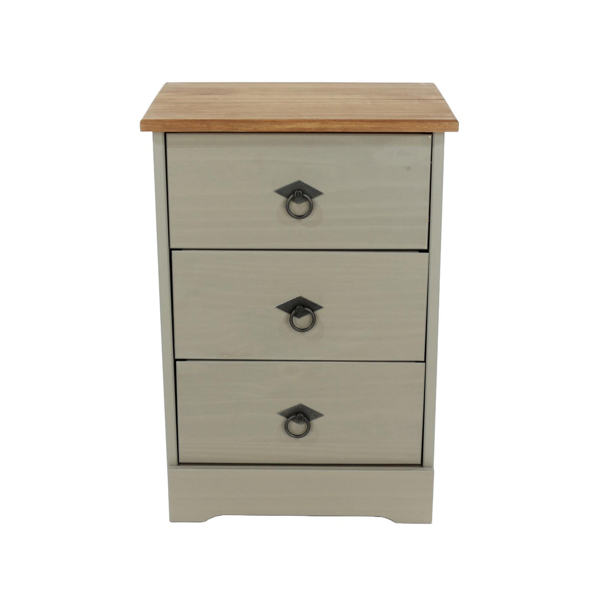 Corona Classic 3 drawer bedside cabinet