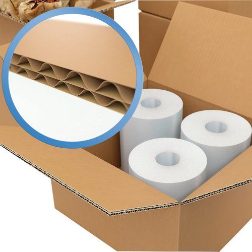 Double Wall Corrugated Dispatch Cartons 457x457x305mm Brown (Pack of 15) 59189