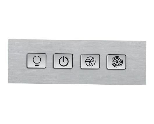 Hotpoint PHGC94FLMX 90cm Curved Glass Hood