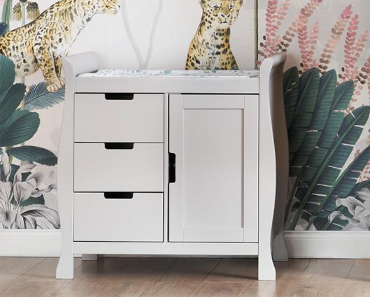 Stamford Closed Changing Unit-Warm Grey