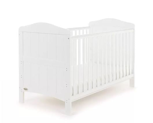 Whitby Cot Bed-White
