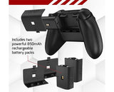 Xbox Series S 512GB Console with Twin Charging Dock with 2x Rechargeable Battery Packs