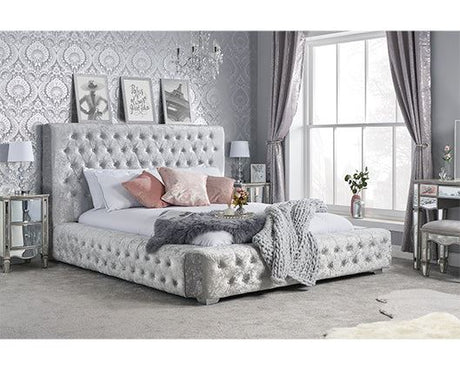 Grande Super King Bed - Grey
