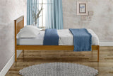 Denver Small Double Bed - Pine