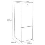 Sensis RFCMF0154EW 180cm 60/40 Total No Frost Fridge Freezer