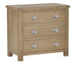 Memphis Limed Oak 3 Drawer Chest