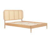 Elina King Rattan Bed