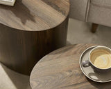 Toba Oval Nest of Tables Walnut