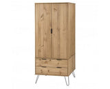 Augusta 2 Door, 2 Drawer Wardrobe