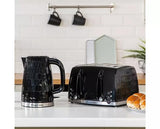 Russell Hobbs Honeycomb 4 Slice Toaster - Black
