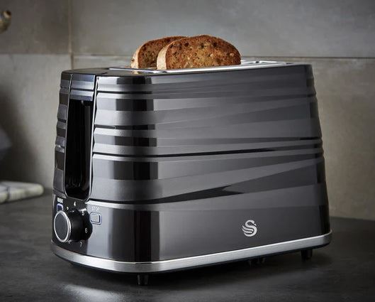 2 Slice Black Toaster
