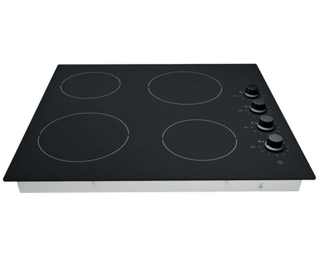 Statesman CHZ460D 60cm 4 Zone Ceramic Hob With Dial Control Black