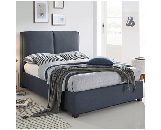 Oakland Double Bed Frame-Dark Grey