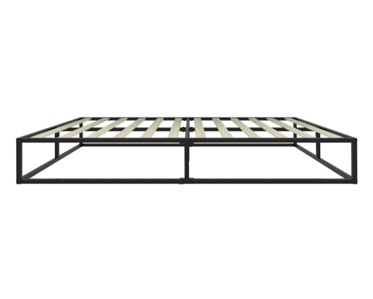 135cm Soho Metal Platform Bed Black