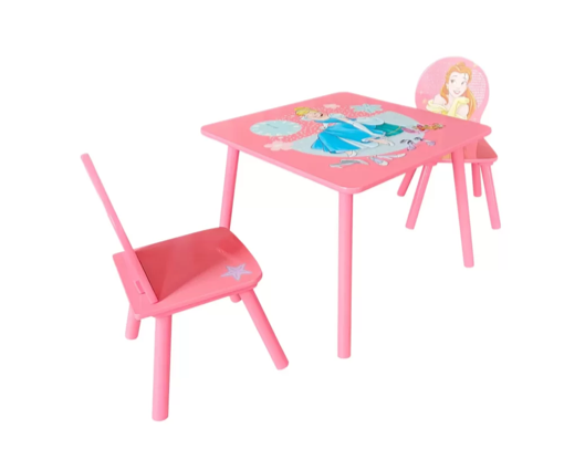Princess Table + 2 Chairs
