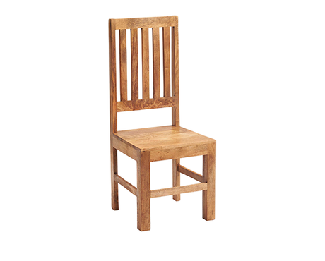 Toko Light Mango 4 FT Dining Set with Wooden Chairs