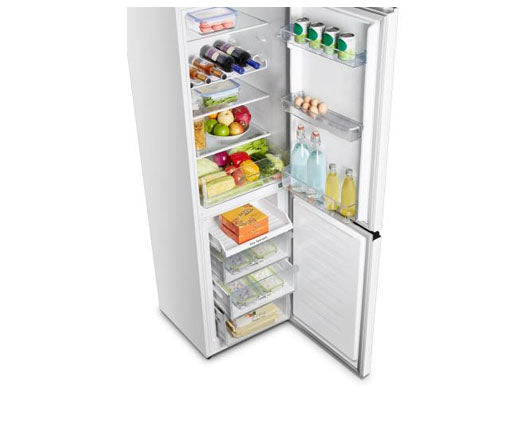 Hisense RB327N4BWE 183cm 50/50 Fridge Freezer White & Steel