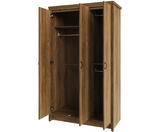 Boston 3 Door Wardrobe Knotty Oak