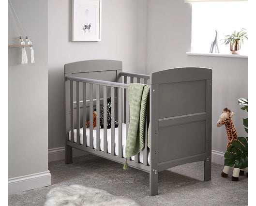 Grace Mini Cot Bed - Taupe Grey