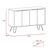 Nevada Large 4 Door Sideboard