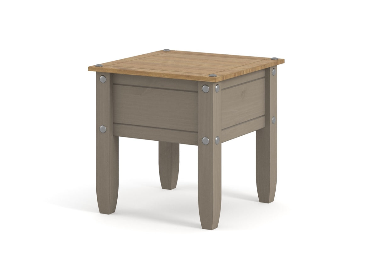 Corona Grey Lamp Table