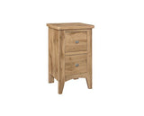 Hampstead 2 Drawer Bedside Oak