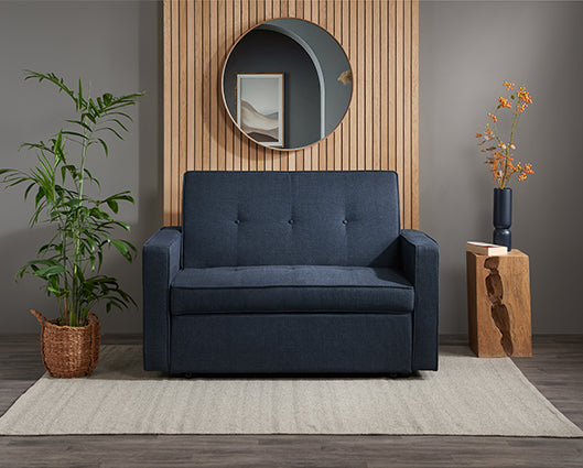 Otto Sofa Bed- Blue