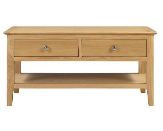 COTSWOLD COFFEE TABLE WITH 2 DRAWERS