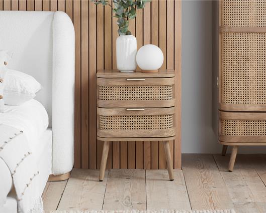 Noah 2 Drawer Bedside