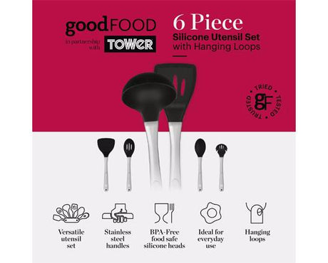 Good Food 6 Piece Utensil Set