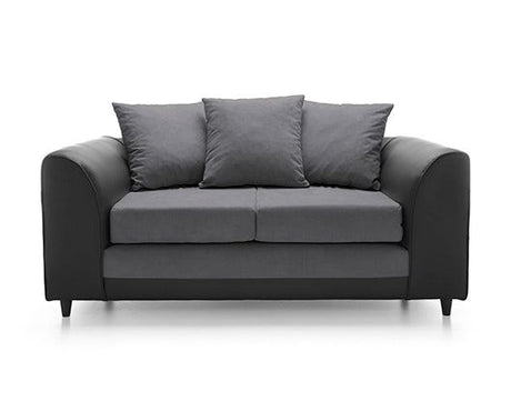 Dylan 2 Seater- Black & Charcoal