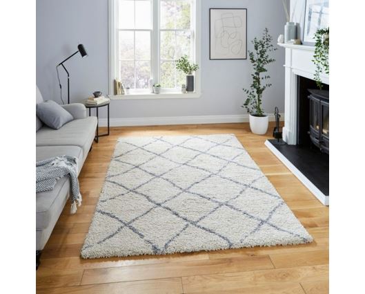 Scandi Berber G257 Cream/Grey - 120 x 170