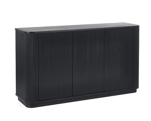 Louis Black Fluted Sideboard Black