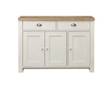 Highgate 3 Door 2 Drawer Sideboard-Cream