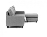 Capri Right Facing Corner Sofa- Light Grey