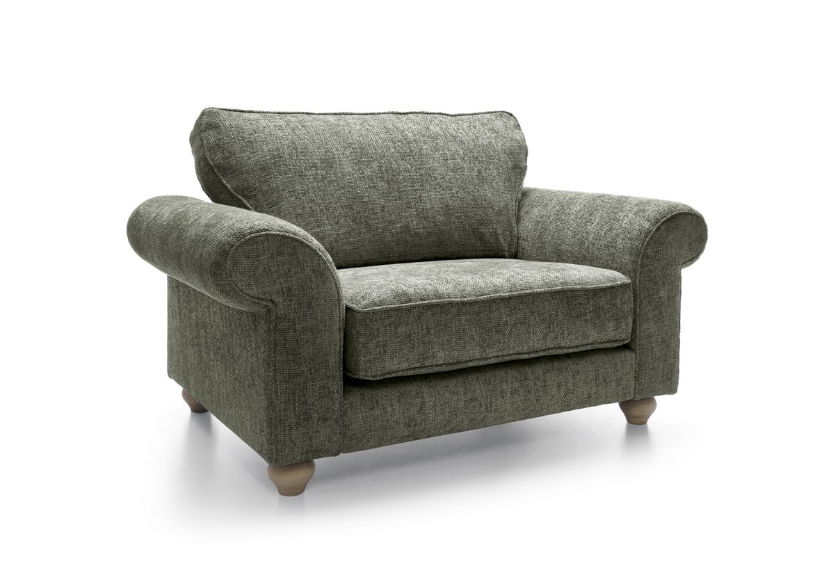 Ingrid Love Seat - Rifle Green